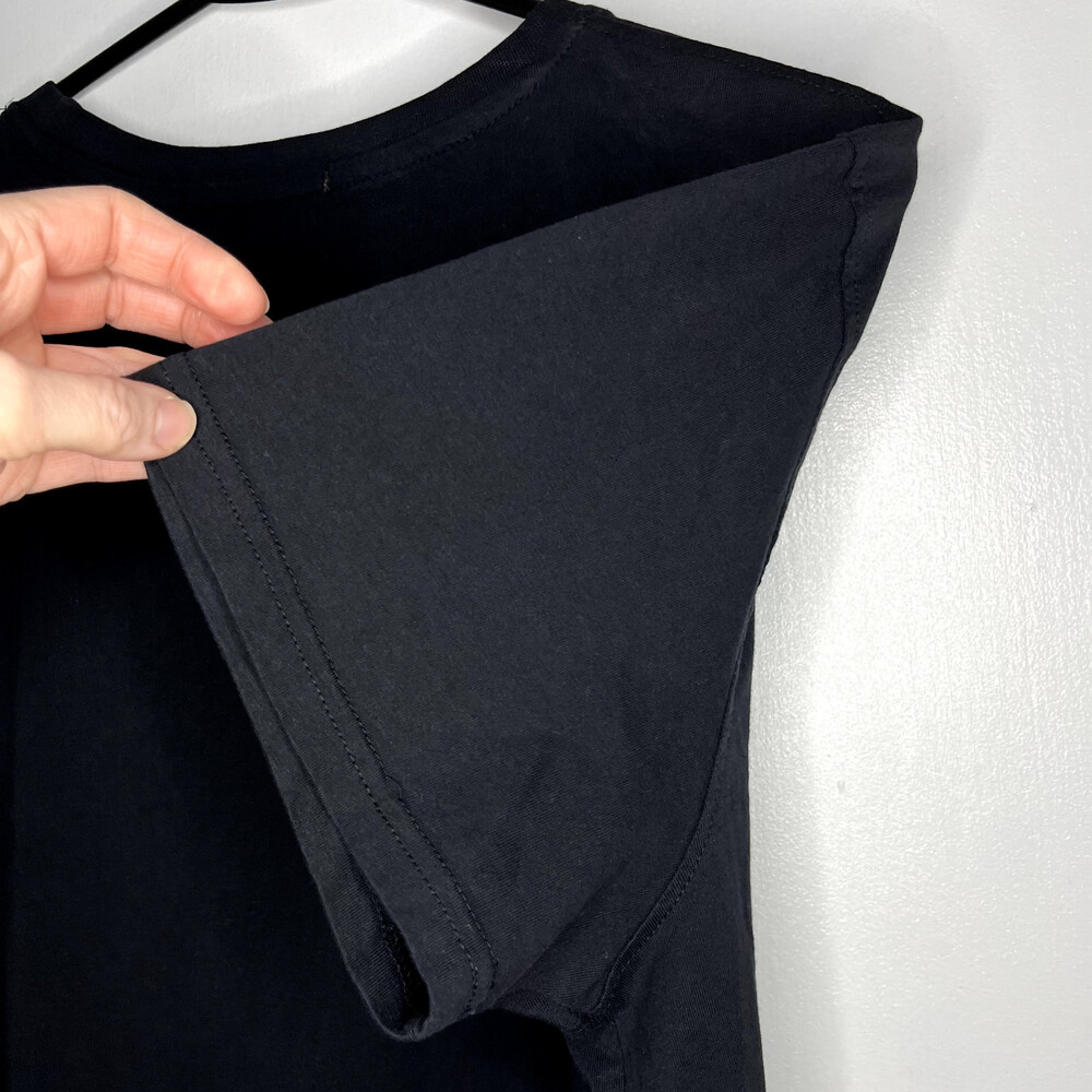 Roberto Cavalli Mens Shirt XL Black Cotton Crew Short Sleeve Snake Graphic Print - Picture 14 of 16